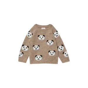 Pull de punto unisex con motivos de ositos para bebés s.Oliver image-2