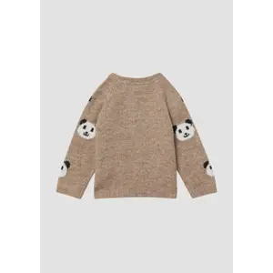Pull de punto unisex con motivos de ositos para bebés s.Oliver image-3