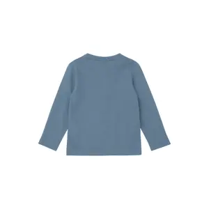T-shirt med lång ärm i bomull med tryck fram barn s.Oliver image-1