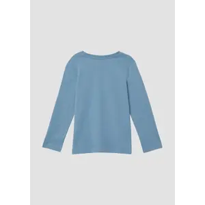 T-shirt med lång ärm i bomull med tryck fram barn s.Oliver image-3