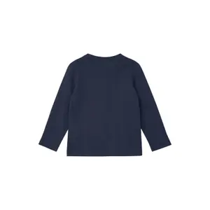 T-shirt med lång ärm i bomull med tryck fram barn s.Oliver image-1