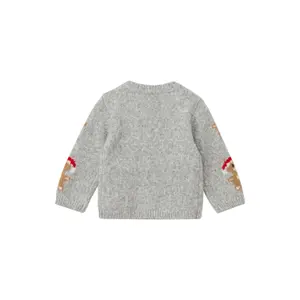 Knitted Jumper with Christmas Patterns for Babies s.Oliver image-1