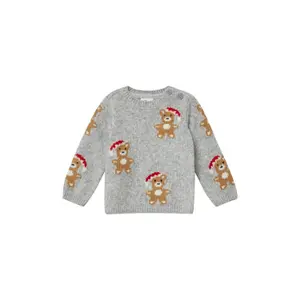Knitted Jumper with Christmas Patterns for Babies s.Oliver image-2