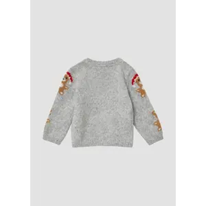 Knitted Jumper with Christmas Patterns for Babies s.Oliver image-3