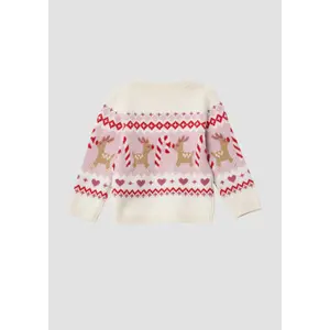 Knitted Jumper with Christmas Patterns for Babies s.Oliver image-3