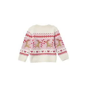 Knitted Jumper with Christmas Patterns for Babies s.Oliver image-4