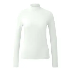 T-shirt in jersey a taglio slim con col alto donna s.Oliver image-0