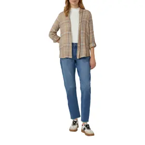 T-shirt in jersey a taglio slim con col alto donna s.Oliver image-6