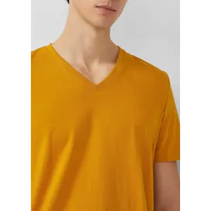 Κατα básica T-shirt με V λαιμόκοψη και εκτύπωση λογότυπου s.Oliver image-3