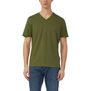 Κατα básica T-shirt με V λαιμόκοψη και εκτύπωση λογότυπου s.Oliver image-2