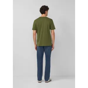 Κατα básica T-shirt με V λαιμόκοψη και εκτύπωση λογότυπου s.Oliver image-4