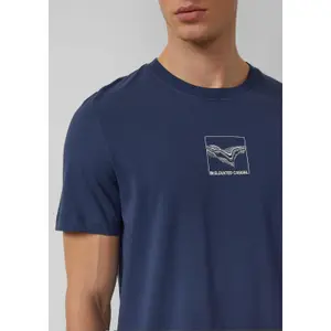 T-shirt από βαμβάκι με στρογγυλή λαιμόκοψη και εκτύπωση μπροστά s.Oliver image-3