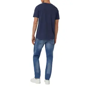 T-shirt από βαμβάκι με λογότυπο και διακοσμητική ραφή s.Oliver image-5