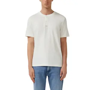 T-shirt henley à manches courtes avec détail logo s.Oliver image-2