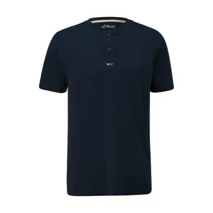 T-shirt henley à manches courtes avec détail logo s.Oliver image-0