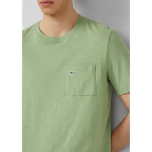 T-shirt από jersey με τσέπη στο στήθος και λεπτομέρεια λογότυπου s.Oliver image-3