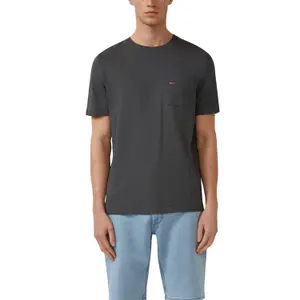 T-shirt από jersey με τσέπη στο στήθος και λεπτομέρεια λογότυπου s.Oliver image-2