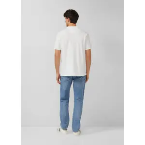 T-shirt από πικέ με γιακά polo και λεπτομέρεια λογότυπο s.Oliver image-4