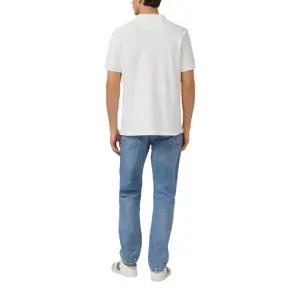 T-shirt από πικέ με γιακά polo και λεπτομέρεια λογότυπο s.Oliver image-5