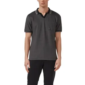 T-shirt από πικέ με γιακά polo και λεπτομέρεια λογότυπο s.Oliver image-2