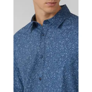 Chemise με εκτύπωση all-over και κουμπωτό γιακά s.Oliver image-3