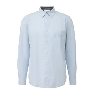 Chemise από chambray με τσέπη στο στήθος s.Oliver image-0