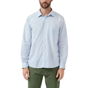 Chemise από chambray με τσέπη στο στήθος s.Oliver image-2
