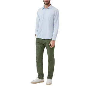 Chemise από chambray με τσέπη στο στήθος s.Oliver image-6