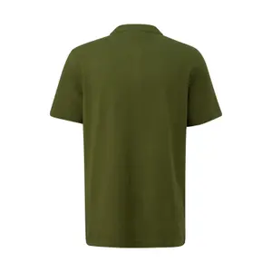 T-shirt με γιακά Henley και δομή διαμαντιού s.Oliver image-1
