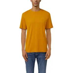 T-shirt από βαμβάκι με στρογγυλή λαιμόκοψη και λεπτομέρεια λογότυπο s.Oliver image-2