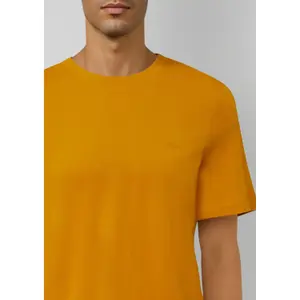 T-shirt από βαμβάκι με στρογγυλή λαιμόκοψη και λεπτομέρεια λογότυπο s.Oliver image-3
