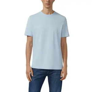 T-shirt από βαμβάκι με στρογγυλή λαιμόκοψη και λεπτομέρεια λογότυπο s.Oliver image-0