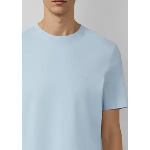 T-shirt από βαμβάκι με στρογγυλή λαιμόκοψη και λεπτομέρεια λογότυπο s.Oliver image-1