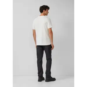 T-shirt κοντομάνικο από βαμβάκι με στρογγυλή λαιμόκοψη και τύπωμα μπροστά s.Oliver image-4