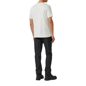 T-shirt κοντομάνικο από βαμβάκι με στρογγυλή λαιμόκοψη και τύπωμα μπροστά s.Oliver image-5