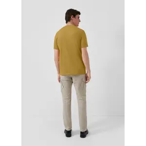 T-shirt κοντομάνικο από βαμβάκι με στρογγυλή λαιμόκοψη και τύπωμα μπροστά s.Oliver image-4