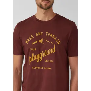T-shirt κοντομάνικο από βαμβάκι με στρογγυλή λαιμόκοψη και τύπωμα μπροστά s.Oliver image-3