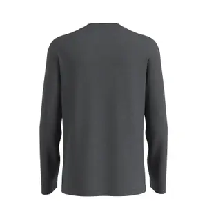 Long Sleeve Cotton T-Shirt with Crew Neck and Logo Patch s.Oliver image-1