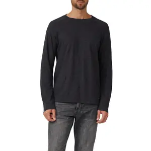 Long Sleeve Cotton T-Shirt with Crew Neck and Logo Patch s.Oliver image-2