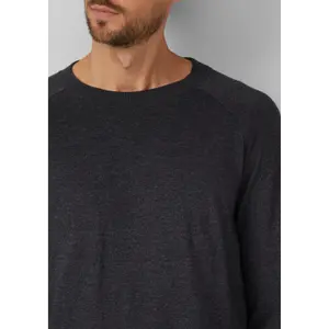 Long Sleeve Cotton T-Shirt with Crew Neck and Logo Patch s.Oliver image-3