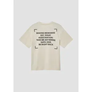 Oversize T-shirt med tryck fram och bak barn s.Oliver image-3