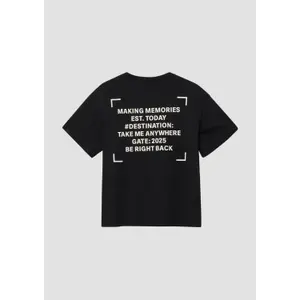 Oversize T-shirt med tryck fram och bak barn s.Oliver image-3