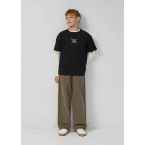Oversize T-shirt med tryck fram och bak barn s.Oliver image-6