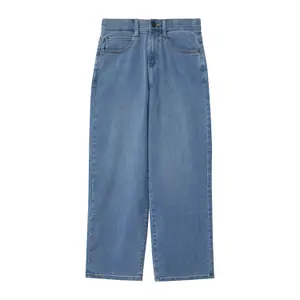 Jeans Baggy taglio rilassato vita media gamba ampia interno morbido e caldo bambino s.Oliver image-2