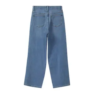 Jeans Baggy taglio rilassato vita media gamba ampia interno morbido e caldo bambino s.Oliver image-4