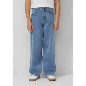 Jeans Baggy taglio rilassato vita media gamba ampia interno morbido e caldo bambino s.Oliver image-6