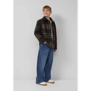 Jeans Baggy taglio rilassato vita media gamba ampia interno morbido e caldo bambino s.Oliver image-6