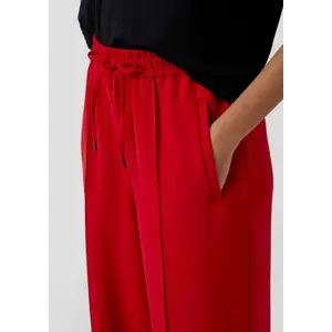 Wide Leg Elastic Waist Trousers for Women s.Oliver image-3