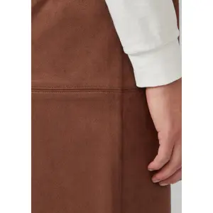Short Suede-Look Leather Skirt Women's s.Oliver image-3