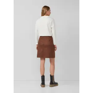 Short Suede-Look Leather Skirt Women's s.Oliver image-4